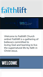 Mobile Screenshot of faithliftchurch.org